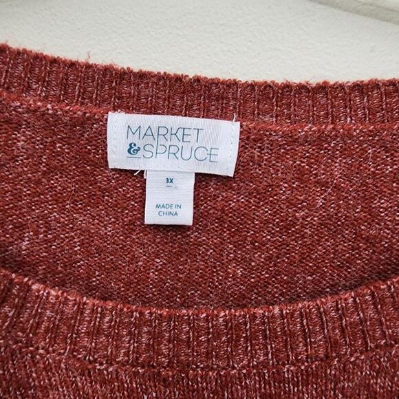 Lou & Grey super soft lightweight fall colors striped sweater woman's size 3XL - Picture 3 of 10